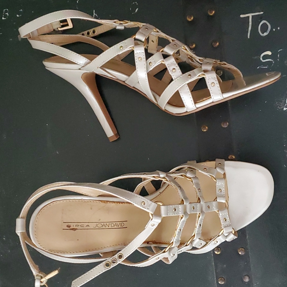 Circa Joan & David Stiletto Heel Gladiator Sandals size 9